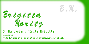 brigitta moritz business card